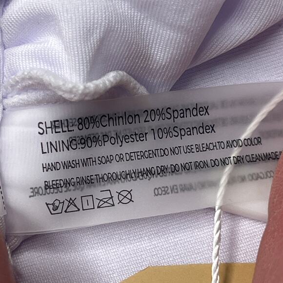 Hilinker White Cutout One Piece One Shoulder Swimsuit New S - Picture 7 of 7